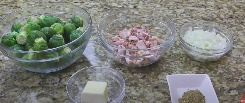 ingredients for Brussels sprouts